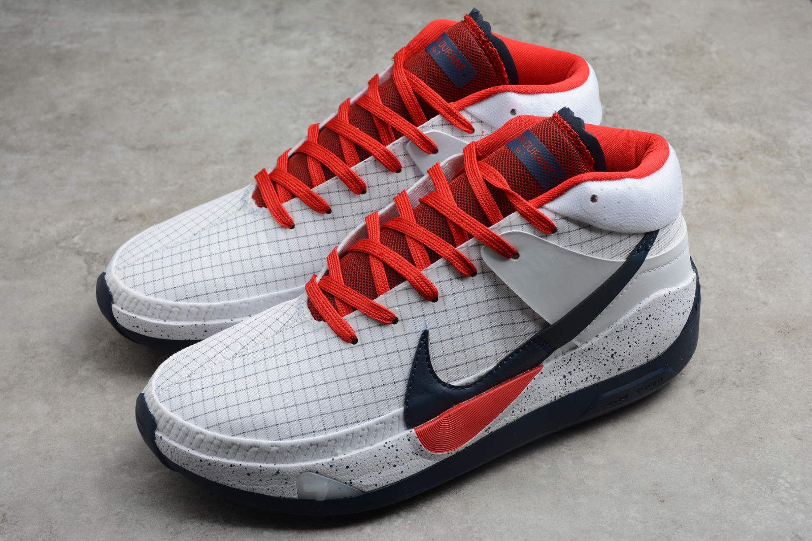 2020 Nike Zoom KD 13 EP Home Team USA Navy White Red ...
