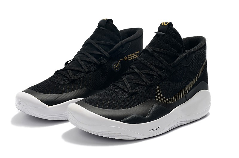 New Release Nike Zoom KD 12 EP Black Gold Kevin Durant ...