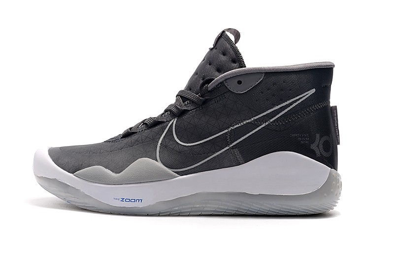 Nike Zoom KD 12 EP Charcoal Gray White 2020 Kevin Durant ...