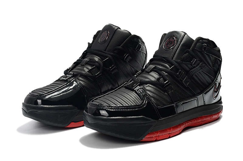Lebron 3 black crimson
