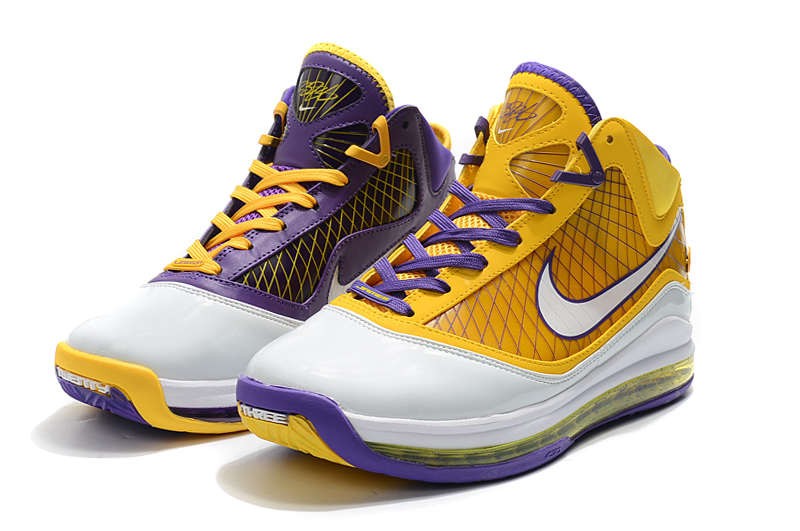 Nike Zoom Lebron VII 7 Media Day LA Lakers King James ...
