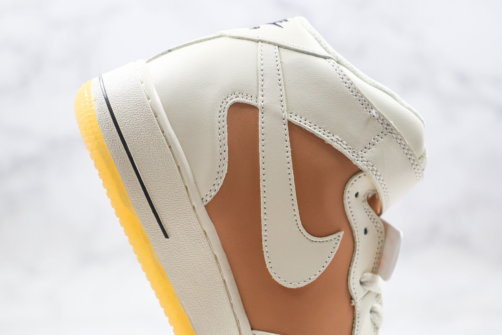 air force 1 mid beige