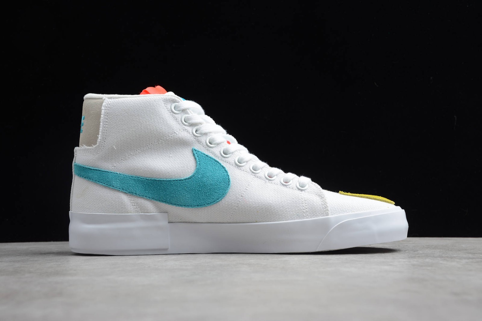 Nike Sb Zoom Blazer Mid Edge Summit White Oracle Aqua Shoes Ci33 101 Reactrun