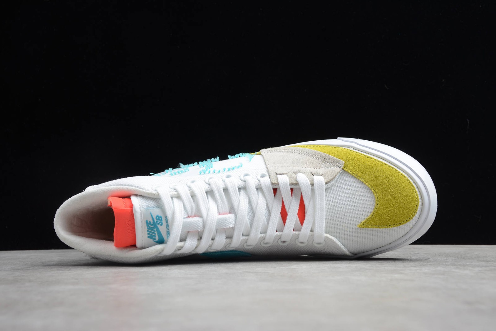 Nike Sb Zoom Blazer Mid Edge Summit White Oracle Aqua Shoes Ci33 101 Reactrun