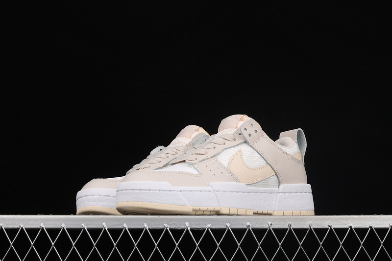nike dunk low disrupt white desert sand